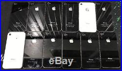 Lot Of 12 Apple iPhone 4 / 4s A1387 A1332 A1349 White Black PARTS POWERS ON