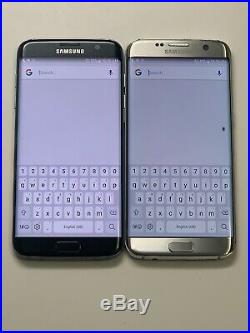 Lot Of 2 Samsung Galaxy S7 Edge G935VC Xfinity Mobile + GSM Unlocked Smartphones