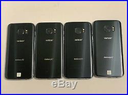 Lot Of 4 Samsung Galaxy S7 SM-G930V Verizon + GSM Unlocked Smartphones CRACKED