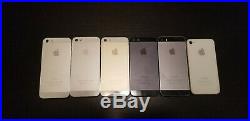 Lot Of 6 Apple IPhone A1387 A1428 A1533 1453 A1533 A1429