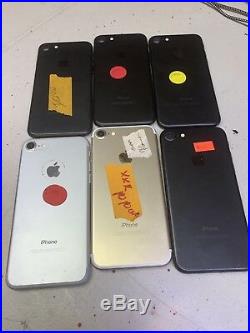 Lot Of 6 Apple iPhone 7 For Parts