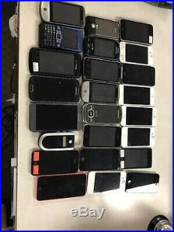 Lot Of Random Phones For Parts Or Repair
