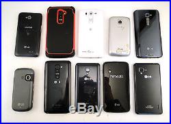 Lot of 10 Assorted LG Cell Phones AS IS FOR PARTS