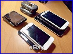 Lot of 10 Cell Phones 4 Parts Not Working iphone LG Samsung Black Berry Kyocera