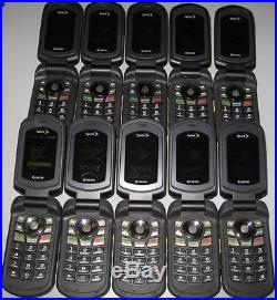 Lot of 10 Kyocera DuraXT E4277 Cell Phones SPRINT Good ESN Wholesale Available
