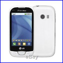 Lot of 10 LG Freedom II UN280 White US Cellular Basic Slider Messaging QWERTY