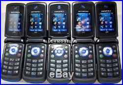 Lot of 10 Motorola i576 IDEN Unlocked Nextel Direct Connect Cell Phones