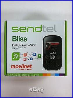 Lot of 10 New Sendtel Bliss 3G Unlocked GSM Camera QWERTY Bluetooth Cell Black