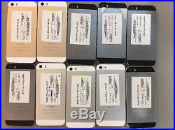 Lot of 10 No Power Apple iPhone 5S