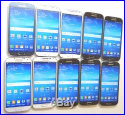 Lot of 10 Samsung Galaxy S4 16GB U. S Cellular SCH-R970 Smartphones AS-IS CDMA
