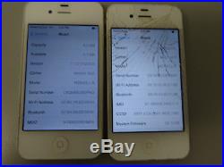 Lot of 11 Apple iPhone 4 & 4s GSM & CDMA Smartphones AS-IS