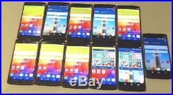 Lot of 11 LG V10 H900PR 64GB Claro Smartphones AS-IS GSM