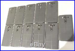 Lot of 11 LG V10 H900PR 64GB Claro Smartphones AS-IS GSM