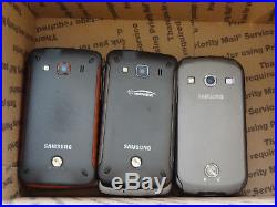 Lot of 11 Samsung Galaxy Xcover & Xcover 2 Smartphones All Power On AS-IS