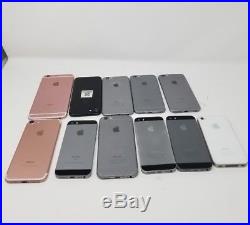 Lot of 11 assorted iPhones (4, 5s, SE, 6, 6s, 6S+, 7)