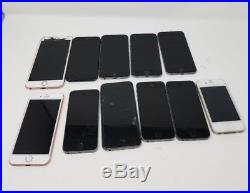 Lot of 11 assorted iPhones (4, 5s, SE, 6, 6s, 6S+, 7)