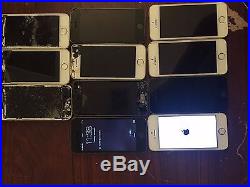 Lot of 11 iphone 5s salvaged att and verizon