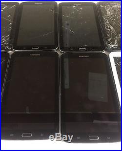 Lot of 12 Broken / Untested Samsung Galaxy Tab 3 T-Mobile 16GB Repairs