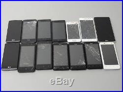 Lot of 14 AT&T Claro & More Smartphones Mixed Models & Many Brands AS-IS GSM