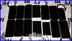 Lot of 14 Smart Phones Cell Phones Apple Samsung HTC LG For Parts/Repairs AS IS