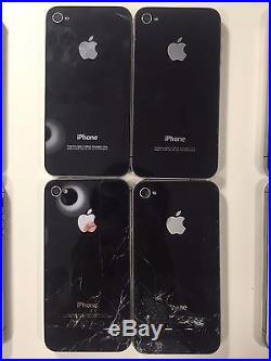 Lot of 14 untested broken iPhone 4 for parts/repair only, All Units Power On