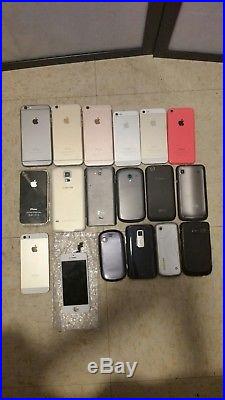 Lot of 16x Mixed Phones iPhone, Samsung, LG