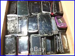 (Lot of 186) Genuine Samsung Phone damaged/ broken