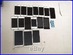 Lot of 18 Units Iphone 5s /5 /4 / Samsung Mixed Carrier & Storage AS IS