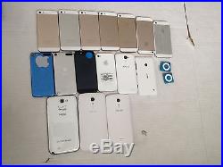 Lot of 18 Units Iphone 5s /5 /4 / Samsung Mixed Carrier & Storage AS IS
