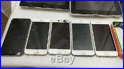 Lot of 20 Apple iPhones and iPads For Repair
