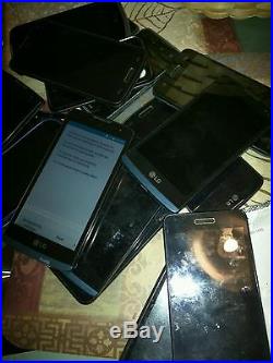 Lot of 20 LG phones (GSM and CDMA Phones)working phones