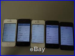 Lot of 22 Apple iPhone 4 & 4s Sprint & Verizon Smartphones AS-IS CDMA