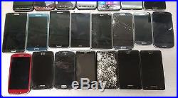Lot of 22 Smartphones(Samsung, LG, Microsoft & HTC)-for AT&T Read Description
