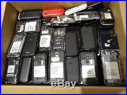 Lot of 245 Smartphones & Cell Phones Mixed Brands & Models GSM & CDMA AS-IS