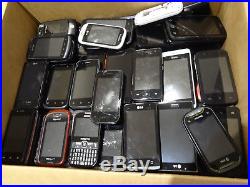 Lot of 245 Smartphones & Cell Phones Mixed Brands & Models GSM & CDMA AS-IS