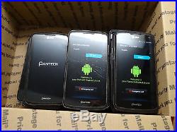 Lot of 28 Pantech Flex P8010 AT&T Smartphones All Power On Good LCD AS-IS GSM