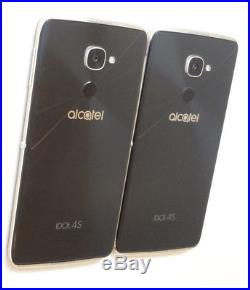 Lot of 2 Alcatel OneTouch Idol 4S 6071W 64GB T-Mobile Smartphones AS-IS GSM