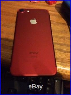 Lot of 2 Apple iPhone 7 RED 128GB UNLOCKED (Verizon) BAD ESN