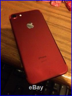 Lot of 2 Apple iPhone 7 RED 128GB UNLOCKED (Verizon) BAD ESN