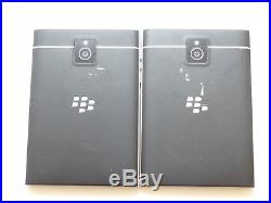 Lot of 2 Blackberry Passport SQW100-1 32GB GSM Unlocked Smartphones AS-IS