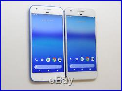 Lot of 2 Google Pixel G-2PW4100 32GB GSM Unlocked Smartphones AS-IS