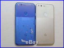 Lot of 2 Google Pixel G-2PW4100 32GB GSM Unlocked Smartphones AS-IS