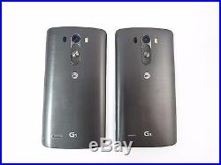 Lot of 2 LG G3 (D850) (AT&T) (Check ESN) B12