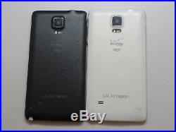 Lot of 2 Samsung Galaxy Note 4 SM-N9010V Verizon Unlocked Smartphones AS-IS GSM