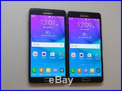 Lot of 2 Samsung Galaxy Note 4 SM-N910T T-Mobile Smartphones AS-IS GSM