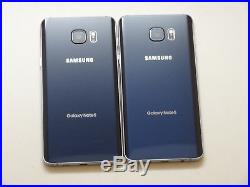 Lot of 2 Samsung Galaxy Note 5 SM-N920R7 Unknown Carrier 32GB Smartphone AS-IS