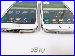 Lot of 2 Samsung Galaxy S5 (G900T) (Tmobile) (Check ESN) B12