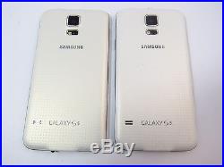 Lot of 2 Samsung Galaxy S5 (G900T) (Tmobile) (Check ESN) B12
