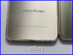 Lot of 2 Samsung Galaxy S6 Edge+ Plus G928 T-mobile Unlocked Gold Smartphones