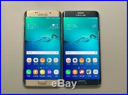 Lot of 2 Samsung Galaxy S6 Edge+ Plus G928 Unlocked Smartphones